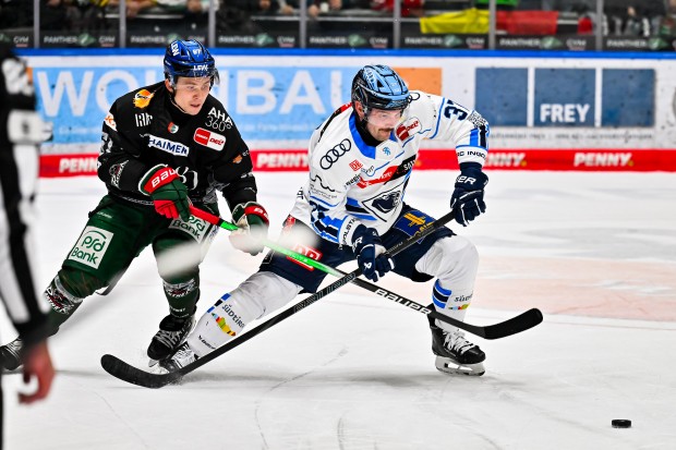 Riley Barber und der ERC gingen in Augsburg mit leeren Händen vom Eis.
Foto: DEL-Photosharing
