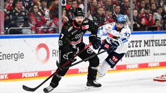 Die Panther hatten in Köln das Nachsehen.
Foto: DEL-Photosharing Die Panther hatten in Köln das Nachsehen.
Foto: DEL-Photosharing