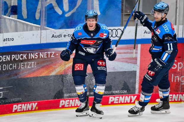 Myles Powell brachte den ERC mit dem zwischenzeitlichen 3:1 endgültig auf die Siegerstraße.
Foto: Johannes Traub/JT-Presse.de