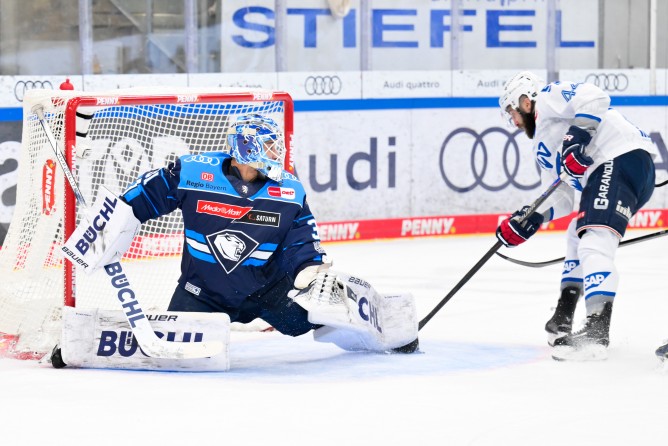 Die Panther mussten sich Mannheim geschlagen geben.
Foto: Johanns Traub/JT-Presse.de