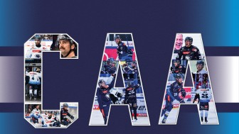 Das Captains-Team der Panther für die neue Saison.