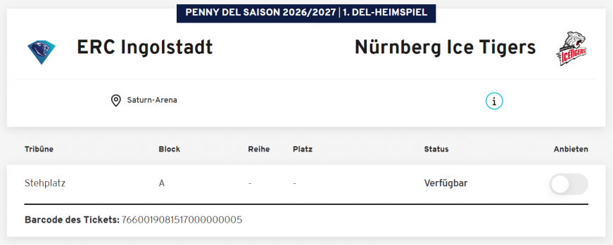 Ticket-Zweitmarkt