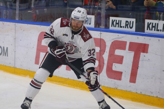 Vom lettischen KHL-CLub Dynamo Riga wechselt Verteidiger Ben Marshall zu den Panthern.
Foto: Imago Images