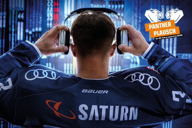 Mittendrin zu Gast im ERC-Podcast Panther Plausch by SATURN - mit dem Dauerkarten-Gewinnspiel.