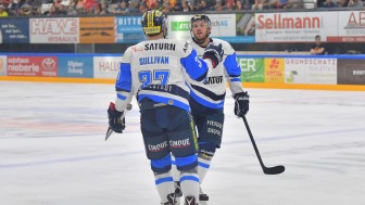 Die Panther Sean Sullivan und Maury Edwards spielten beide bereits in Reihen der Straubing Tigers. Foto: ST-Foto.de / Johannes Traub Die Panther Sean Sullivan und Maury Edwards spielten beide bereits in Reihen der Straubing Tigers. Foto: ST-Foto.de / Johannes Traub
