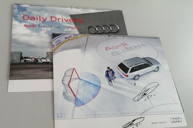 Der Daily Drivers Kalender 2015 mit Timo Pielmeier. 