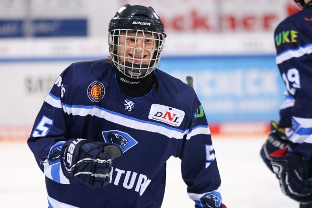 Marvin Feigl - eigentlich für das U20 DNL-Team der Panther aktiv - erhält eine Förderlizenz für die Oberliga.
Foto: Ralf Lüger