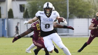 Das erste Auswärtsspiel konnte für die Ingolstadt Dukes gewonnen werden. Samstag ist der Meister zu Gast an der Donau.
Foto: Ralf Lüger. Das erste Auswärtsspiel konnte für die Ingolstadt Dukes gewonnen werden. Samstag ist der Meister zu Gast an der Donau.
Foto: Ralf Lüger.