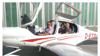 Von Manching aus startet die Maschine zu einem gut einstündigen Rundflug über die Region. Von Manching aus startet die Maschine zu einem gut einstündigen Rundflug über die Region.