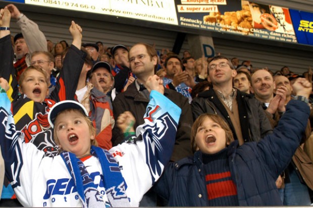 Kleine Pantherfans bejubelten jedes Tor