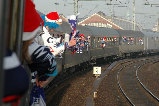 Ankunft in Hamburg