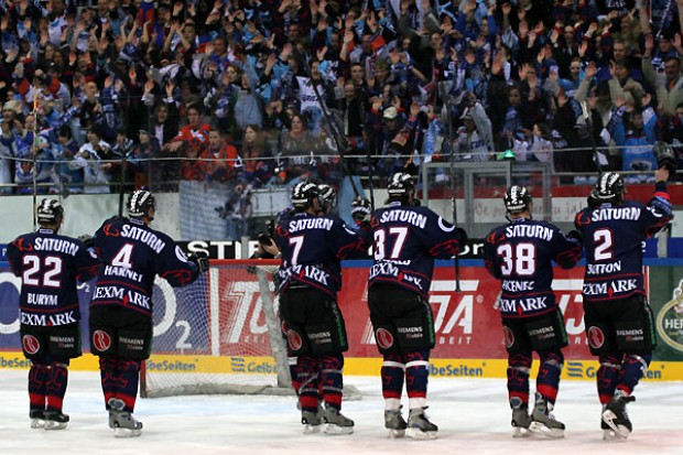 Siegerjubel zum Derbysieg!