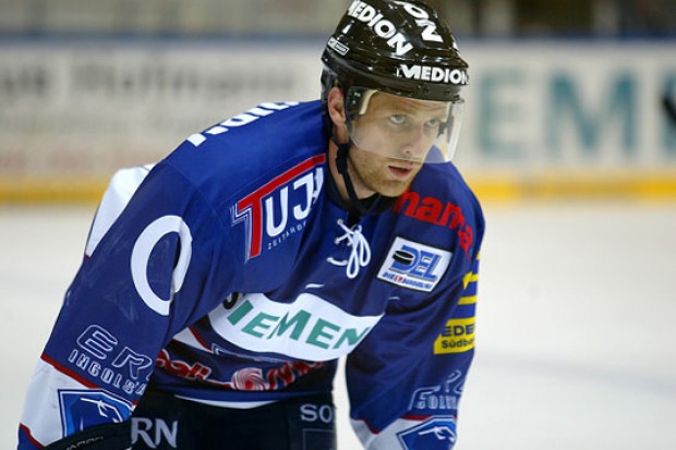 Brad Tutschek machte heute sein erstes Pflichtspiel für den ERC Ingolstadt