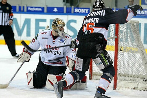 Das 5:2 durch Michael Waginger