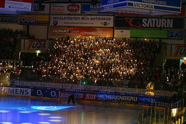 Gänsehautstimmung vor der Partie