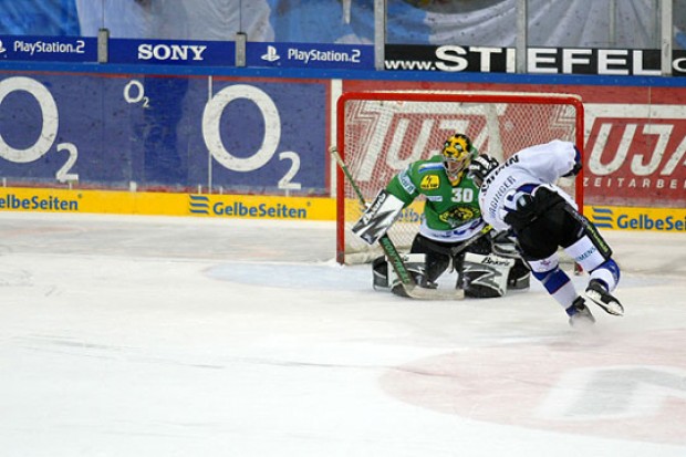 Michael Waginger konnte seinen Penalty nicht verwerten