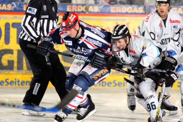 Nichts zu holen gab es fürdie Panther am Abend gegen die Eisbären Berlin.