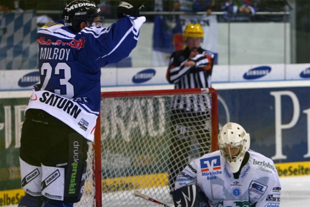 Duncan Milroy erzielte das wichtige 1:0. Foto: Sport-Press