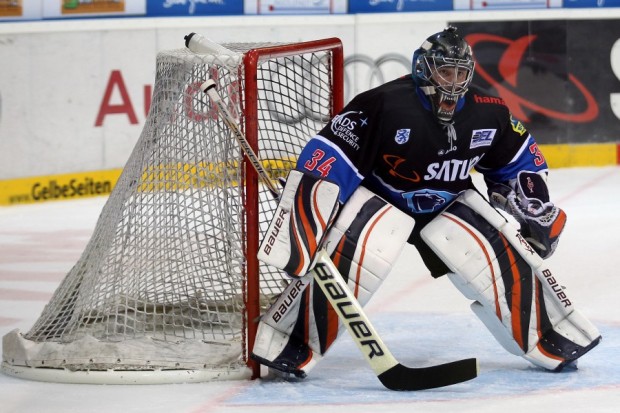 Shut Out für Ian Gordon (33 gehaltene Schüsse). Foto: Stefan Bösl - www.kbumm.de