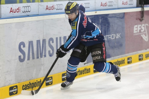 Jared Ross bestritt nach auskuriertem Bandscheibenvorfall sein erstes Saisonspiel. Foto: Stefan Bösl - www.kbumm.de