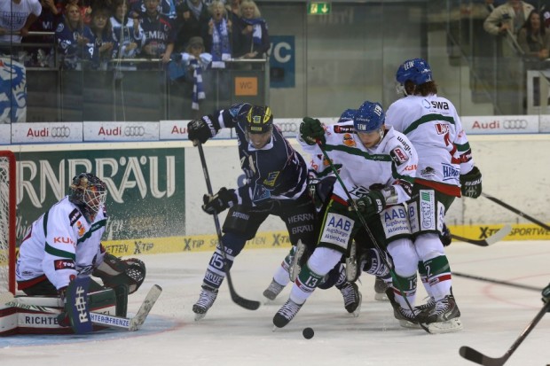 Die Special Teams machten heute neben Torhüter Christoher Mason den Unterschied aus. Foto: Stefan Bösl - www.kbumm.de
