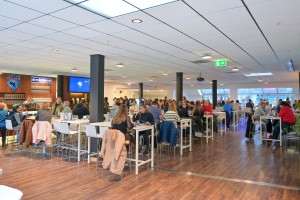 Der neu gestaltet VIP Bereich in der Saturn Arena