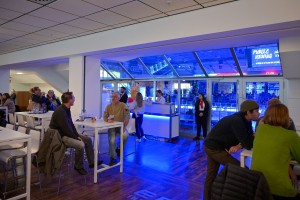 Der neu gestaltet VIP Bereich in der Saturn Arena