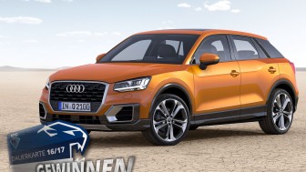 Gewinne ein Wochenende mit dem neuen Audi Q2 und fahre damit im Januar zu einem Auswärtsspiel inkl. VIP-Tickets. Gewinne ein Wochenende mit dem neuen Audi Q2 und fahre damit im Januar zu einem Auswärtsspiel inkl. VIP-Tickets.