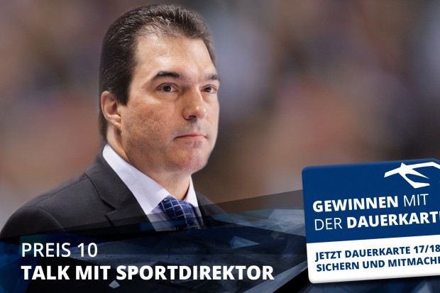 Vier Dauerkartenbesitzer erhalten eine exklusive Gesprächsrunde mit Sportdirektor Larry Mitchell.