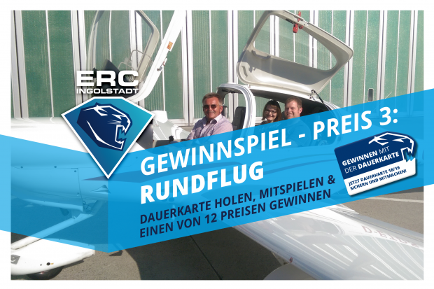 In die Lüfte geht es für einen Dauerkartengewinner.