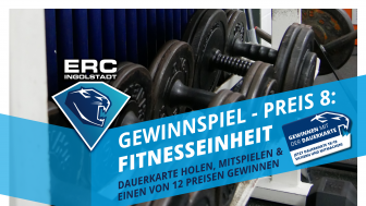 Dauerkartengewinnspiel - Fitnesseinheit